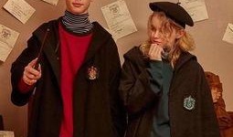 哈利波特最新服装爆料,时尚魔法，穿越时光的华丽蜕变